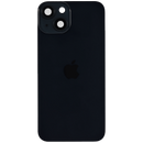 iPhone 14 Achterkant Glas met Frame Behuizing | Zwart | Met logo