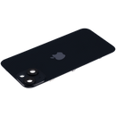 iPhone 14 Achterkant Glas met Frame Behuizing | Zwart | Met logo