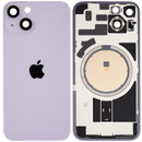 iPhone 14 Plus Achterkant Glas met Frame Origineel Pulled | Violet Paars | Met logo