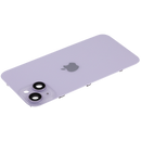 iPhone 14 Achterkant Glas met Frame Origineel Pulled | Violet Paars | Met logo