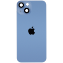 iPhone 14 Plus Achterkant Glas met Frame Origineel Pulled | Licht Blauw | Met logo