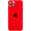 iPhone 14 Plus Achterkant Glas met Frame Origineel Pulled | Rood | Met logo