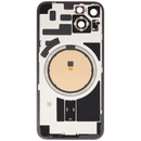 iPhone 14 Plus Achterkant Glas met Frame Origineel Pulled | Rood | Met logo