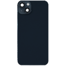 iPhone 14 Plus Achterkant Glas met Frame Origineel Pulled | Zwart | Met logo
