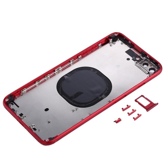 iPhone 8 Plus Behuizing Rood met Logo en CE