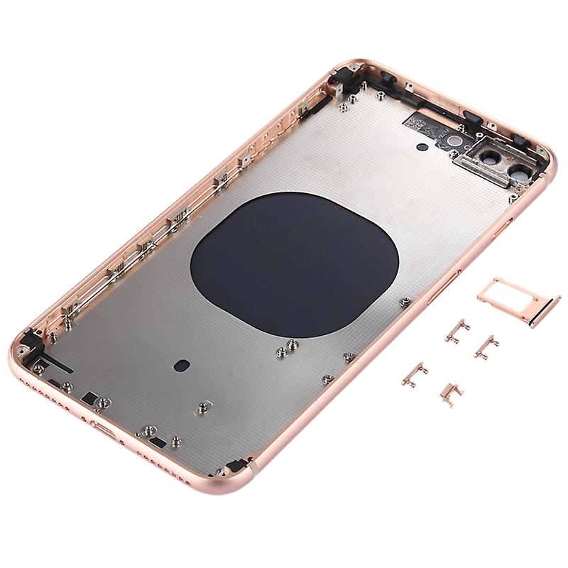 iPhone 8 Plus Behuizing Rosé Goud met Logo en CE