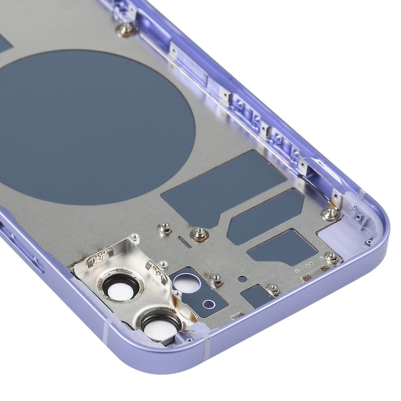 iPhone 12 Behuizing Violet Paars met Logo en CE