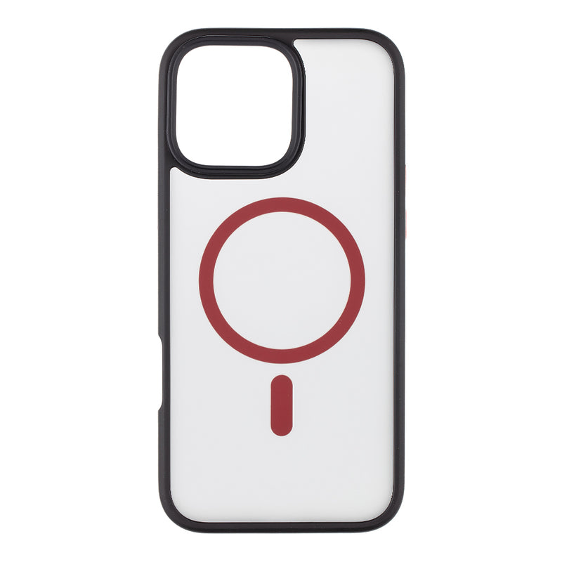 Tactical iPhone Hoesje MagSafe Hyperstealth 2.0 Zwart met Rood