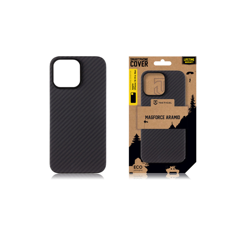 Tactical iPhone Hoesje MagSafe Aramid Case Zwart