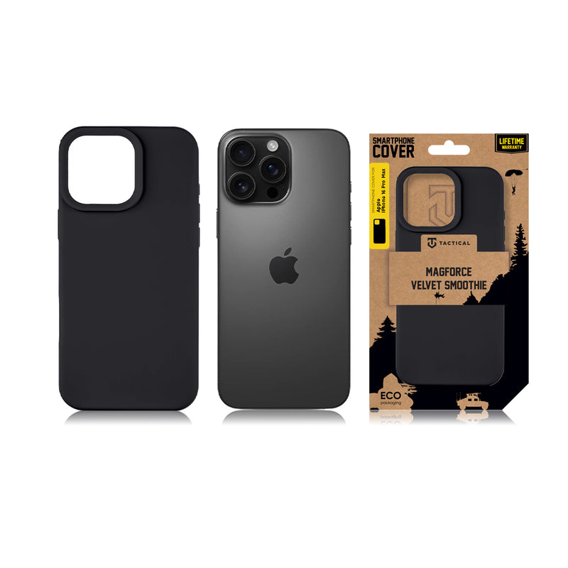 Tactical iPhone Hoesje MagSafe Case Zwart