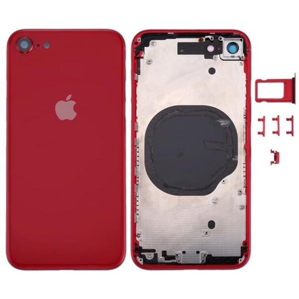 iPhone 8 Behuizing Rood met Logo en CE