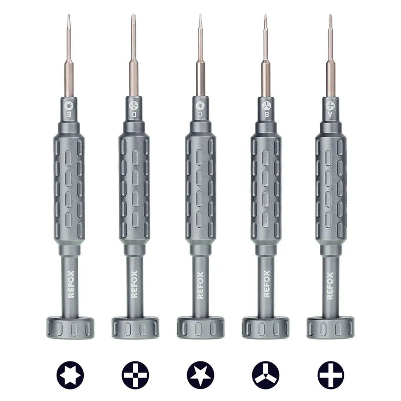 Refox 2D 5-delige Schroevendraaier set