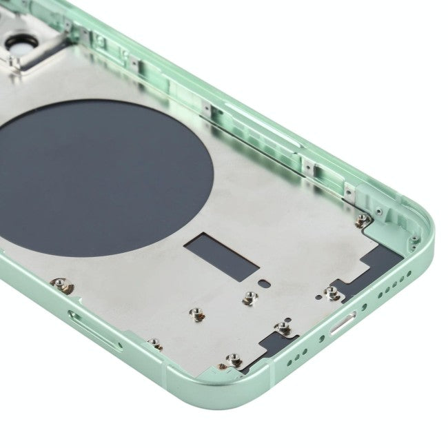 iPhone 12 Behuizing Mint Groen met Logo en CE