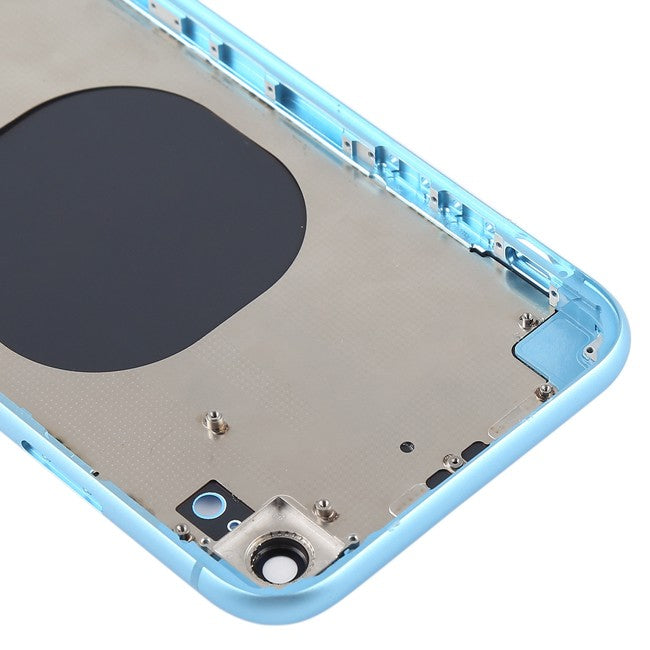 iPhone XR Behuizing Blauw met Logo en CE