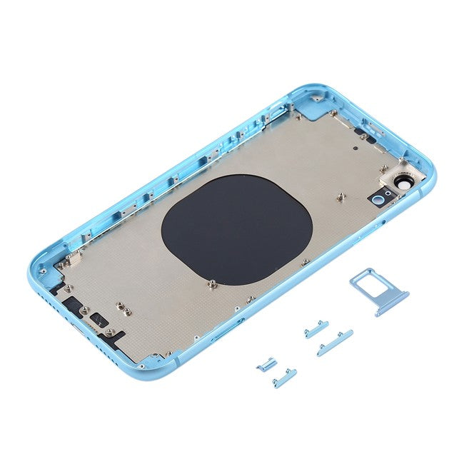 iPhone XR Behuizing Blauw met Logo en CE