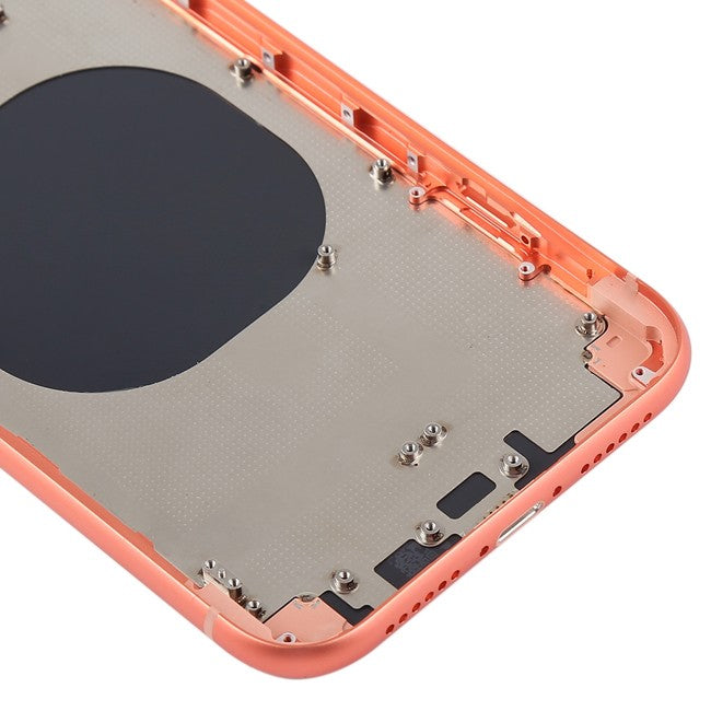 iPhone XR Behuizing Koraal Oranje met Logo en CE
