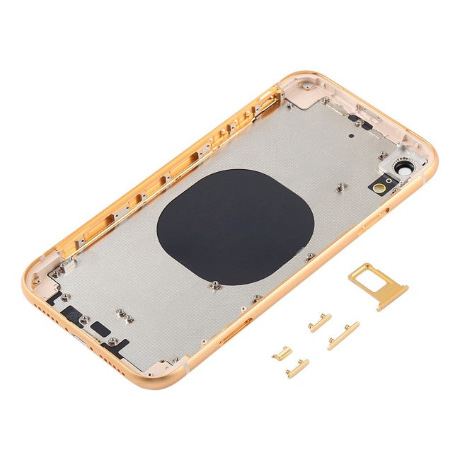 iPhone XR Behuizing Geel met Logo en CE