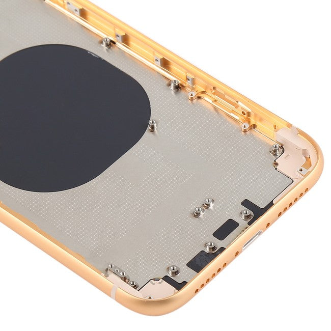 iPhone XR Behuizing Geel met Logo en CE
