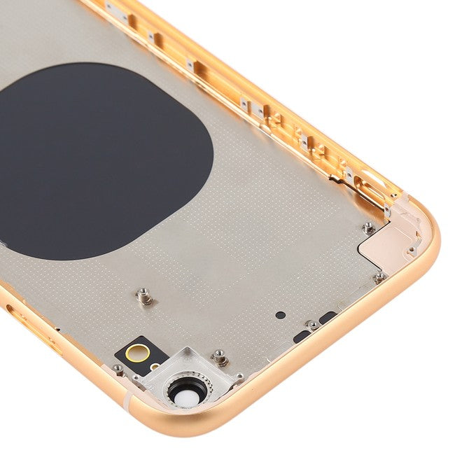 iPhone XR Behuizing Geel met Logo en CE
