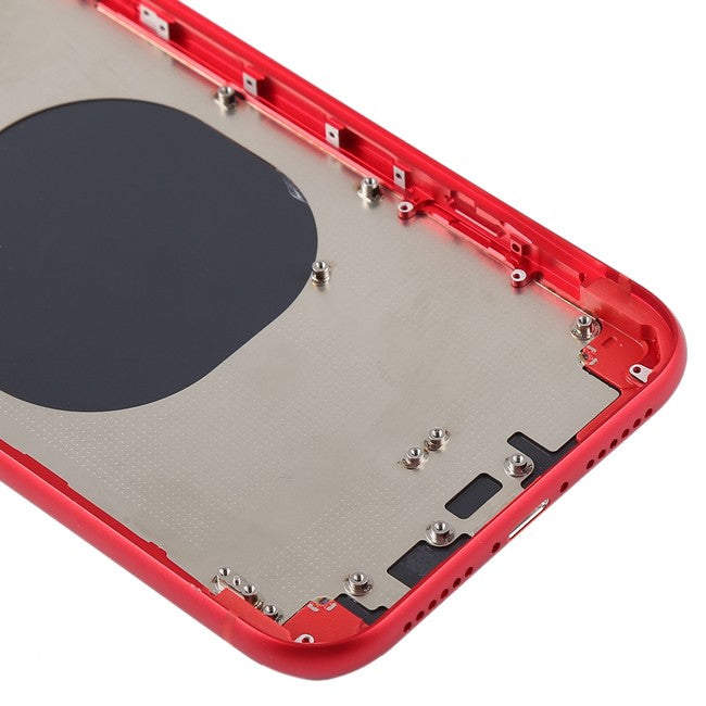 iPhone XR Behuizing Rood met Logo en CE