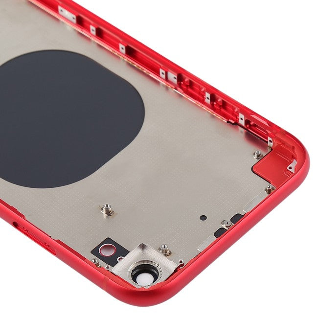iPhone XR Behuizing Rood met Logo en CE