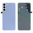 Samsung SM-S906B Galaxy S22 Plus Licht Blauw Backcover Achterkant Glas