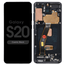 Samsung Galaxy S20 4G 5G Zwart G980 G981 Scherm Service Pack