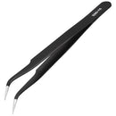 ESD-15 Antistatische Pincet Gebogen met fijne punt