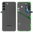 Samsung SM-S906B Galaxy S22 Plus Zwart Backcover Achterkant Glas