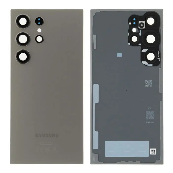 Samsung SM-S928B Galaxy S24 Ultra Grijs Backcover Achterkant Glas