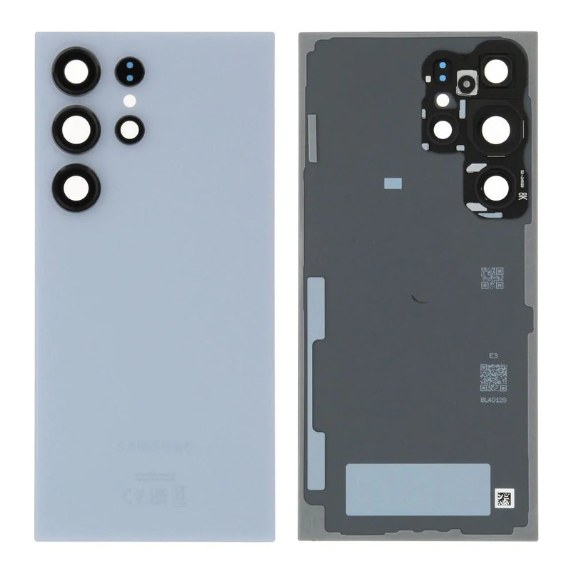 Samsung SM-S928B Galaxy S24 Ultra Blauw Backcover Achterkant Glas
