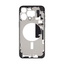 iPhone 15 Pro Behuizing met Small Parts Zwart Titanium