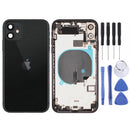 iPhone 11 Behuizing voorgemonteerd Origineel met logo | Zwart