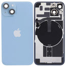 iPhone 14 Achterkant Glas met Frame Origineel Pulled | Licht Blauw | Met logo