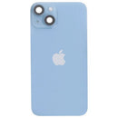 iPhone 14 Achterkant Glas met Frame Origineel Pulled | Licht Blauw | Met logo