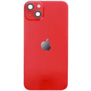 iPhone 14 Achterkant Glas met Frame Origineel Pulled | Rood | Met logo