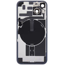 iPhone 14 Achterkant Glas met Frame Origineel Pulled | Rood | Met logo