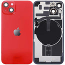 iPhone 14 Achterkant Glas met Frame Origineel Pulled | Rood | Met logo