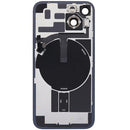 iPhone 14 Achterkant Glas met Frame Origineel Pulled | Zwart | Met logo
