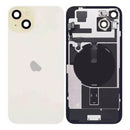 iPhone 15 Achterkant Glas Origineel Geel met Frame en NFC + Zaklamp Flexkabel