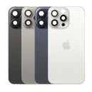 iPhone 15 Pro Achterkant Glas met Logo met Frame Magneten en Camera lenzen