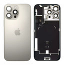 iPhone 16 Pro Max Achterkant Glas Titanium met Frame en NFC + Zaklamp Origineel Pulled