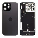 iPhone 16 Pro Max Achterkant Glas Zwart met Frame en NFC + Zaklamp