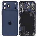 iPhone 17 Pro Max Behuizing Donker Blauw voorgemonteerd Origineel Pulled met logo