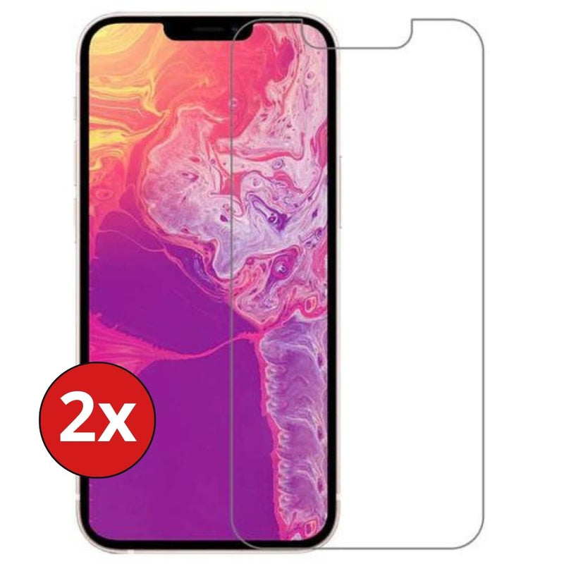 2X iPhone Tempered Glass Screenprotector
