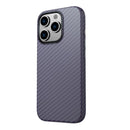 Swissten iPhone Hoesje Carbon Shell Case Paars
