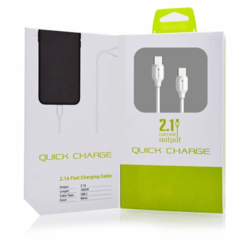 USB-C naar USB-C kabel voor iPhone en iPad | 1 meter | Green On