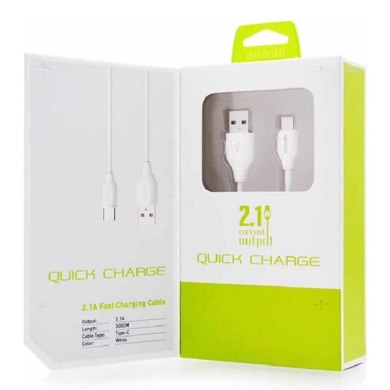 USB naar USB-C kabel voor iPhone en iPad | 2 meter | Green On