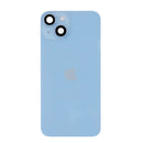 iPhone 14 Achterkant Glas met Frame Behuizing | Licht Blauw | Met logo