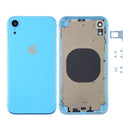 iPhone XR Behuizing Blauw met Logo en CE